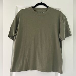 Abercrombie & Fitch Classic Green Short Sleeve Tee